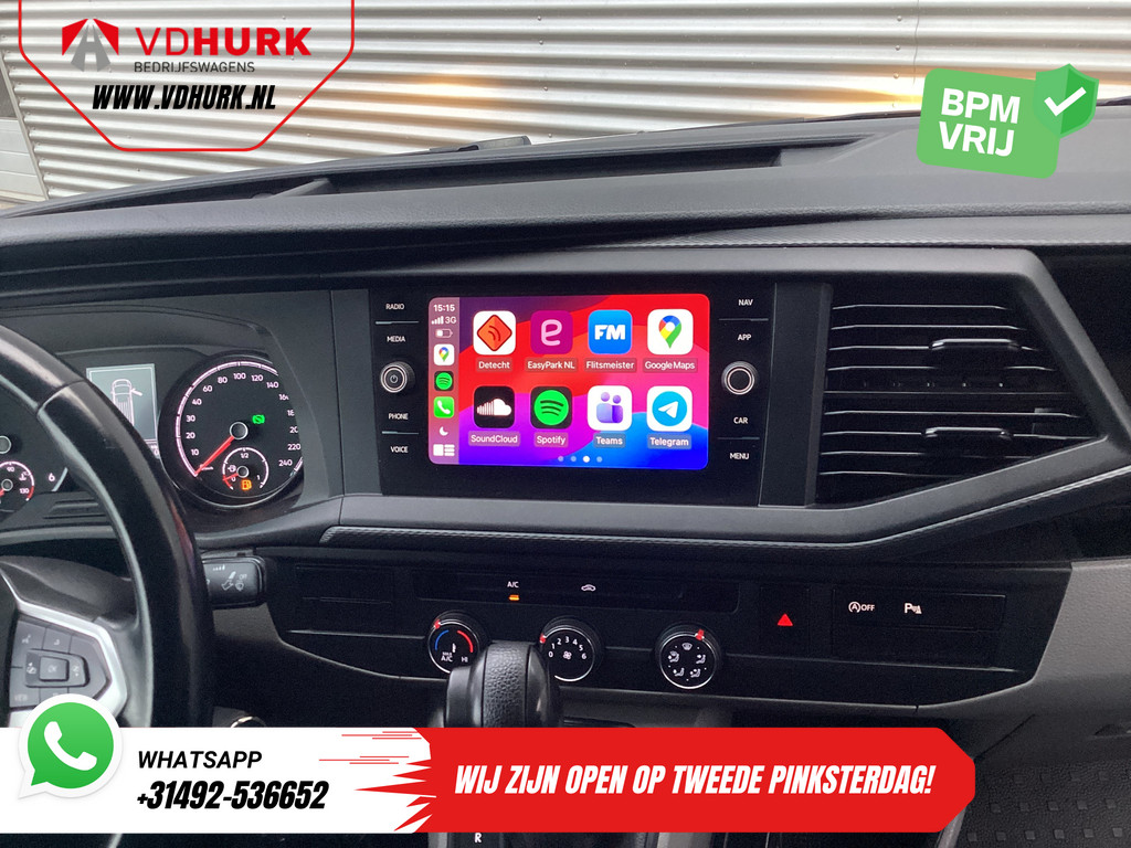 Volkswagen Transporter T6.1 2.0 TDI 150 pk DSG Aut. L2 BPM VRIJ! 2xSchuifdeur/ Carplay/ Camera/ Cruise/ PDC/ Airco 12