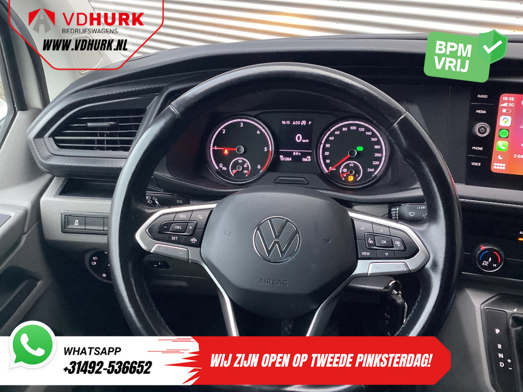 Volkswagen Transporter T6.1 2.0 TDI 150 pk DSG Aut. L2 BPM VRIJ! 2xSchuifdeur/ Carplay/ Camera/ Cruise/ PDC/ Airco 13