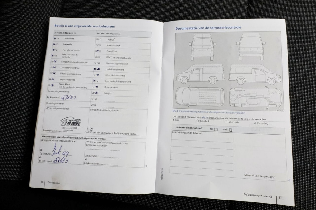 Volkswagen Transporter T6 2.0 TDI 102pk E6 Lang Koelwagen Airco/Navi/Achterklep 08-2017 12
