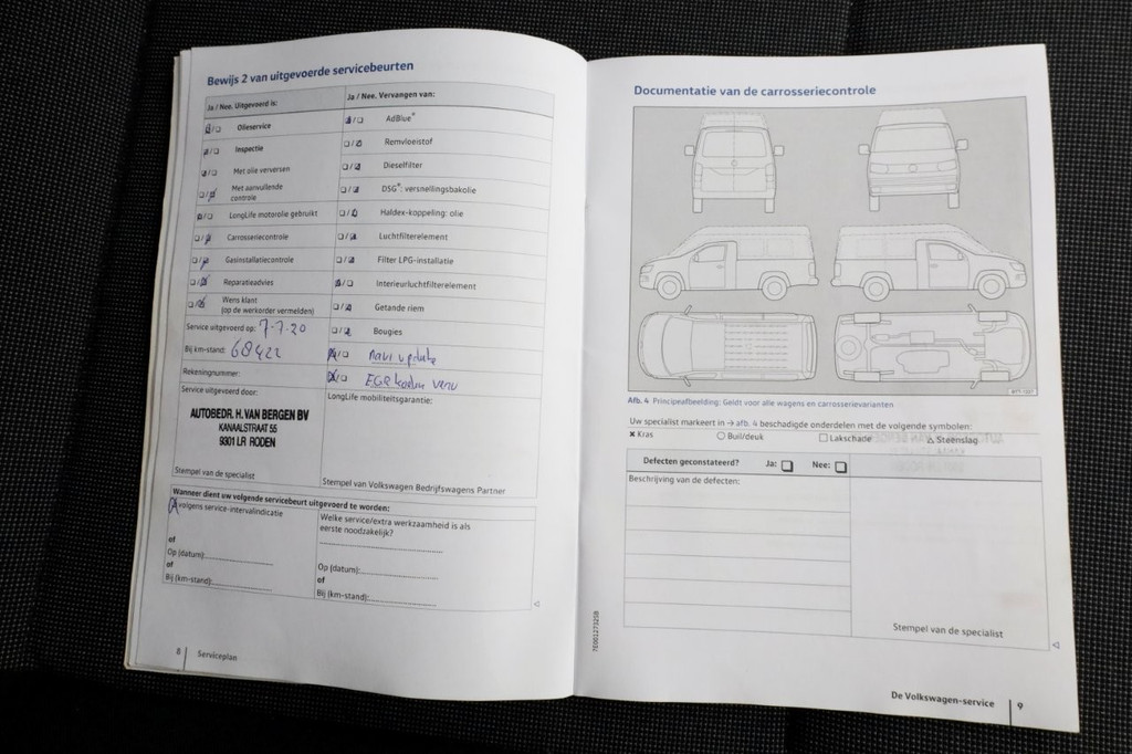 Volkswagen Transporter T6 2.0 TDI 102pk E6 Lang Koelwagen Airco/Navi/Achterklep 08-2017 8