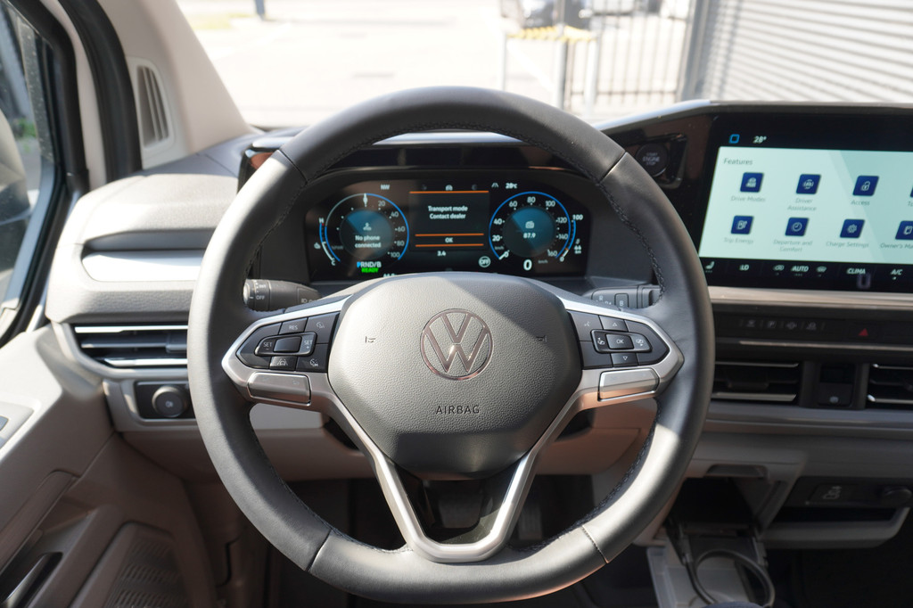 Volkswagen Transporter e-Transporter Life 218 pk, Achterdeuren zonder ruit, Trekhaak, Climatronic, Bijrijdersbank 14