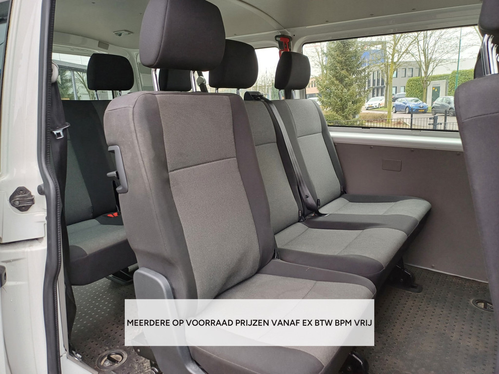 Volkswagen Transporter Kombi 2.0 TDI L2H1 9PERSONEN/PRIJSEXBTW BPM VRJ/AIRCO/ORGNEDERLANDS 11