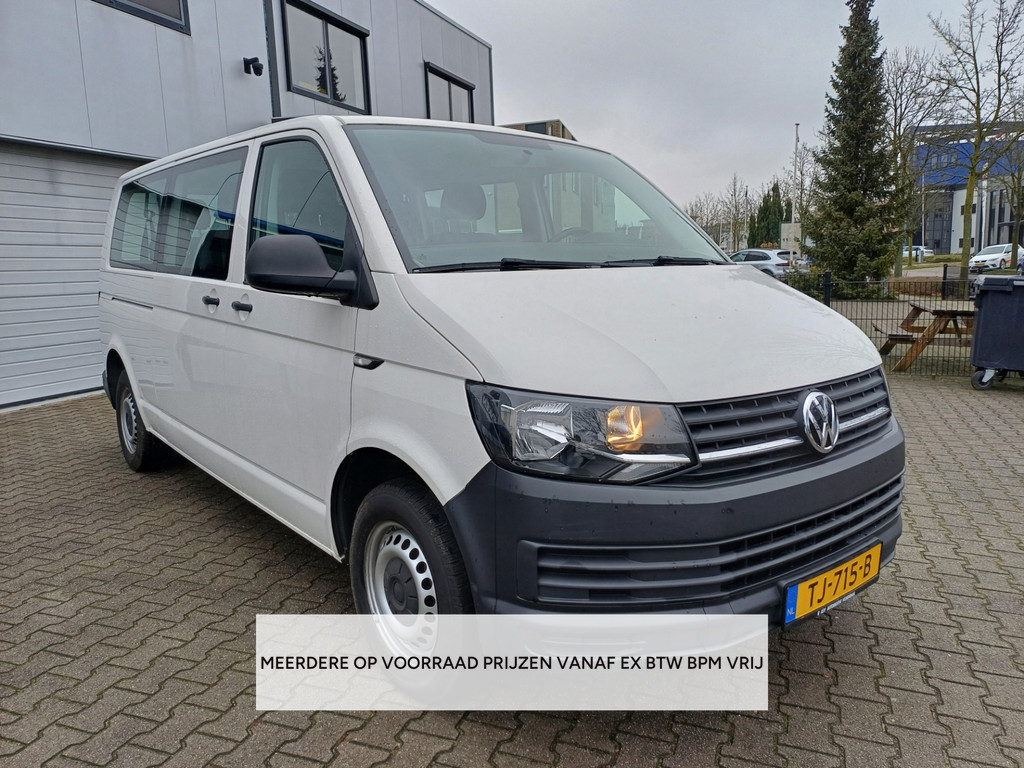 Volkswagen Transporter Kombi 2.0 TDI L2H1 9PERSONEN/PRIJSEXBTW BPM VRJ/AIRCO/ORGNEDERLANDS 8