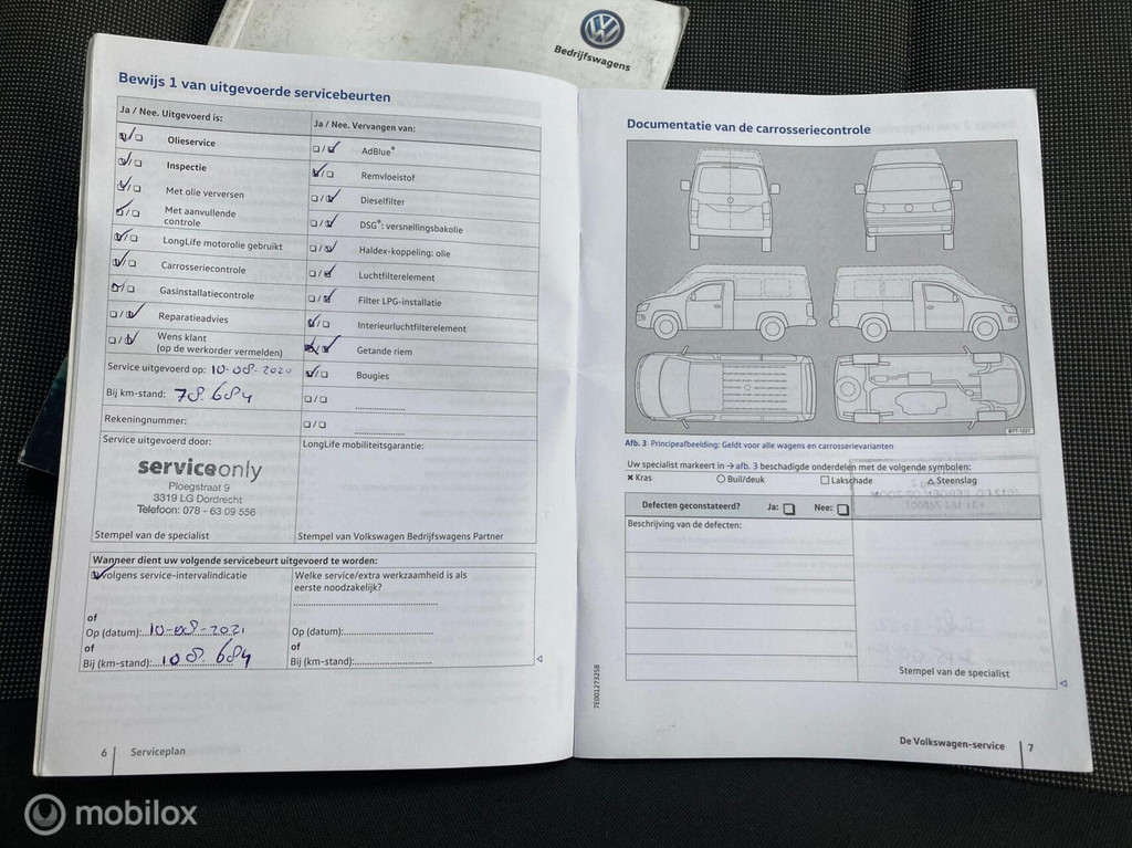 Volkswagen Transporter T6 2.0 TSI L2H2 9 PERS CNG / BENZINE EUR 13950,- +21 BTW/TAX 11