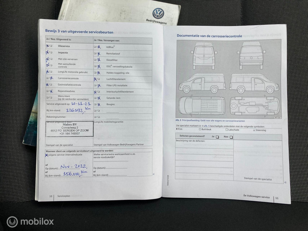 Volkswagen Transporter T6 2.0 TSI L2H2 9 PERS CNG / BENZINE EUR 13950,- +21 BTW/TAX 13