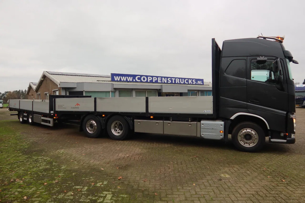 Volvo FH 460 Open Laadbak + Aanhanger 12