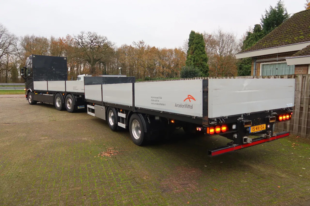 Volvo FH 460 Open Laadbak + Aanhanger 18