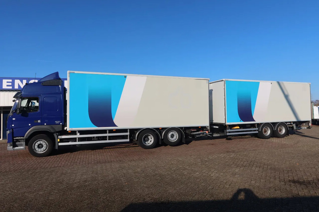 Volvo FM 420 6x2 Bak + Dhollandia klep 1500 kg + Aanhanger 94-WS-TS 10