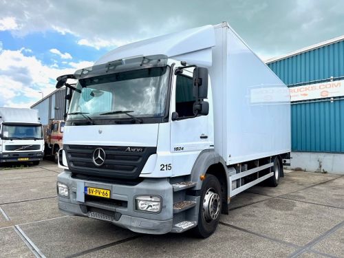 Mercedes-Benz AXOR 1824 L WITH CLOSED BOX (EURO 5 / TELLIGENT AUTOMATIC / AIRCONDITIONING)