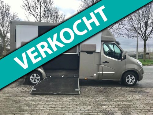 Renault Master 2.3D THEAULT Paardenauto Marge/Prive
