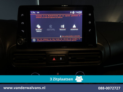 Citroën Berlingo 1.5 BlueHDi 102pk L1H1 Euro6 Airco | 3-Zits | Camera | Apple Carplay | Cruisecontrol Android Auto, Parkeersensoren foto 3