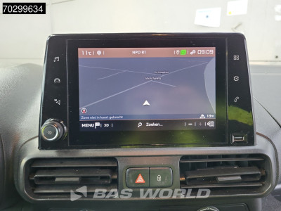 Citroën Berlingo 110PK Automaat Benzine L1H1 Emissievrij Navi Camera Airco Cruise Parkeersensoren Werkplaatsinrichting Euro6 L1 Kompakt Airco Cruise control foto 11