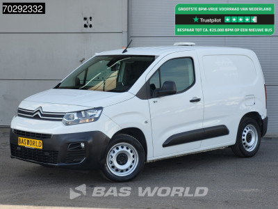 Citroen Berlingo 130PK Automaat L1H1 Navi Airco Cruise Camera Parkeersensoren Werkplaatsinrichting Euro6 L1 3m3 Airco Cruise control