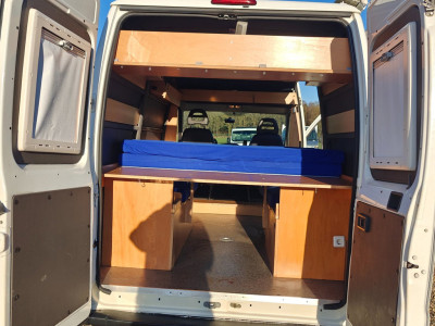 Citroën JUMPER Camper , Draaistoelen , trekhaak , Luifel. APK SEPT. 2027. foto 21