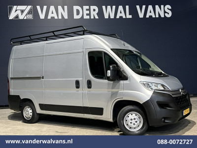 Citroen Jumper 2.0 BlueHDi 164pk L2H2 Euro6 Airco | Imperiaal | Navigatie | 2500kg Trekhaak | Camera | Cruisecontrol Parkeersensoren, Bijrijdersbank