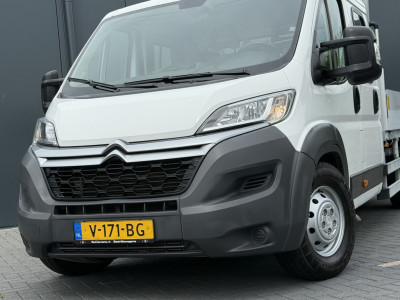 Citroën Jumper 2.2 HDI 150 PK PICK UP / 3 ZIJDIGE KIPPER / L4 MAXI / 1e EIG. / 7 PERS. DUBBEL CABINE / AIRCO / NAVI / CAMERA / 3 TONS TREKHAAK foto 17