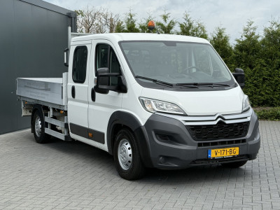 Citroën Jumper 2.2 HDI 150 PK PICK UP / 3 ZIJDIGE KIPPER / L4 MAXI / 1e EIG. / 7 PERS. DUBBEL CABINE / AIRCO / NAVI / CAMERA / 3 TONS TREKHAAK foto 3
