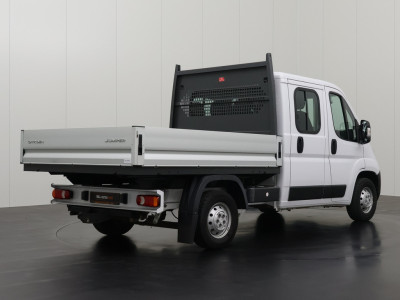 Citroën Jumper 2.2HDi 140PK Dubbele Cabine Open Laadbak | 7-Peroons | Airco | Cruise | 2500Kg Trekhaak foto 2