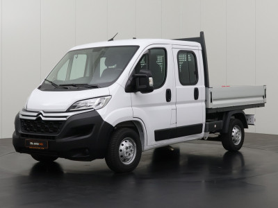 Citroën Jumper 2.2HDi 140PK Dubbele Cabine Open Laadbak | 7-Peroons | Airco | Cruise | 2500Kg Trekhaak foto 7