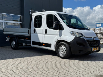 Citroën Jumper 35 2.2 BlueHDi 165pk L3 DC | Airco | Cruise | Bluetooth | DAB radio | 7-persoons | Open laadbak 6