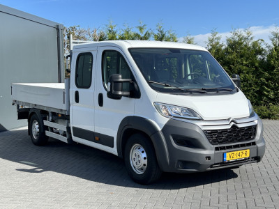 Citroën Jumper 35 2.2 HDI 150 PK L4 / 3 ZIJDIG KIPPER / 7-PERS DUBBELE CABINE / AIRCO / 1e EIG. / 3 TONS TREKHAAK / CAMERA / NAVI foto 2