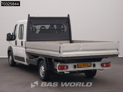 Citroën Jumper 130pk Dubbel Cabine Open Laadbak Airco Cruise Euro6 Pritsche Pickup Open Box Airco Cruise control 6