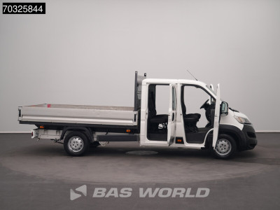 Citroën Jumper 130pk Dubbel Cabine Open Laadbak Airco Cruise Euro6 Pritsche Pickup Open Box Airco Cruise control 7