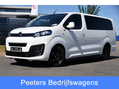 Citroën Jumpy 2.0 BlueHDI 120 L3 PB Edition Camera, Cruise, Carplay, Clima, 122pk, Trekhaak, 6 zitplaatsen, Sensoren, Multimedia, Uniek!