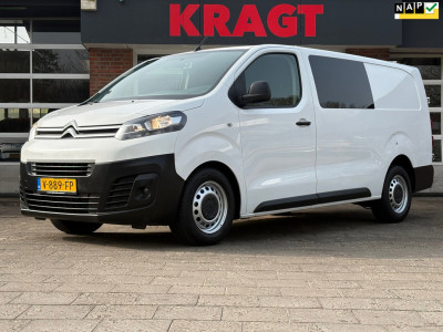 Citroen Jumpy 2.0 BlueHDI 122PK|EURO6|NAP|DUBBELCABINE|airco|cruise| RIEM VV|apple carplay|trekhaak met 2500KG trekgewicht|navi