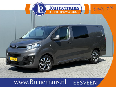 Citroën Jumpy 2.0 BlueHDI 123 PK SPORT/ DUBBELE CABINE / L3H1 / 6-PERSOONS / 1e EIG. / CRUISE / PDC / BLINDSPOT