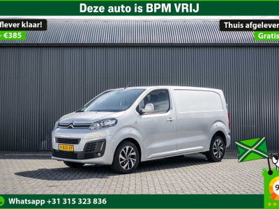 Citroën Jumpy 2.0 BlueHDi 120PK | Nieuwstaat | 3-Zits | Camera | Carplay | Cruise | PDC | Airco