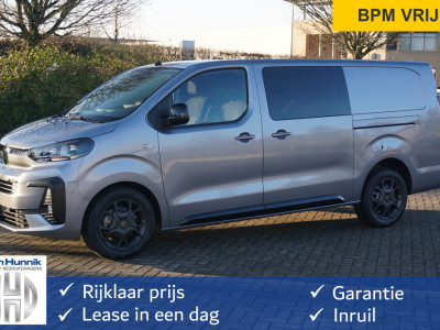 Citroen Jumpy 2.0D 180PK EAT8 Aut L3H1 Dubbel Cabine BPM VRIJ!! Navi, Camera, Airco, Cruise!! Nr. 710