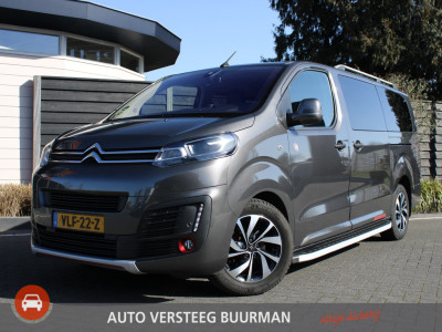 Citroen Jumpy XL Club DubbelCabine/DC 2.0 BlueHDI 180PK EAT6 Automaat Leder, Achteruitrijcamera, Trekhaak, Bluetooth, Xenon, Stoelverwarming