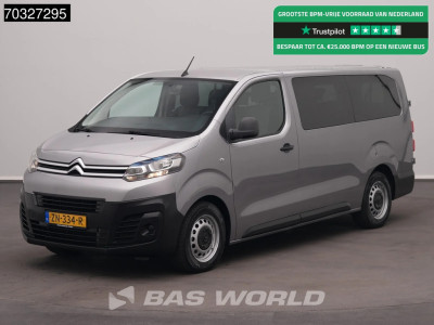 Citroën Jumpy 120pk Personenvervoer 9-Persoons L3H1 Trekhaak Navi Airco Cruise Parkeersensoren Euro6 L3 Passenger Transport Taxi TV Airco Trekhaak Cruise control