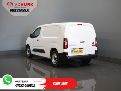 Citroën e-Berlingo (Fiat e-Dobló) L2 50 kWh 285 WLTP Carplay/ Snellader/ Camera/ Cruise/ 3 Pers./ Airco/ DAB foto 2