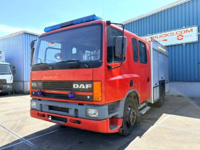 DAF 65.210 ATI CREWCAB KRONENBURG FIRE TRUCK (ONLY 26.750 KM!!! / EURO 2 / FULL STEEL SUSPENSION / MANUAL GEARBOX / ETC.)