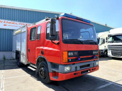 DAF 65.210 ATI CREWCAB KRONENBURG FIRE TRUCK (ONLY 26.750 KM!!! / EURO 2 / FULL STEEL SUSPENSION / MANUAL GEARBOX / ETC.) 2