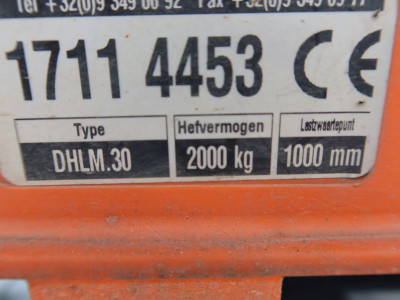 DAF CF 290 FA Bak+ klep Dhollandia 2000 kg 16