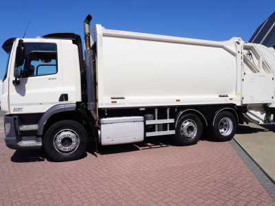 DAF CF 290 FAG 286 Pk Euro 6 Automaat Vuilniswagen Geesinknorba opbouw 10