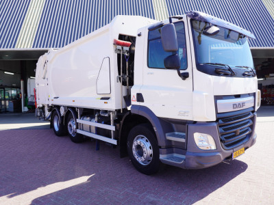 DAF CF 290 FAG 286 Pk Euro 6 Automaat Vuilniswagen nr. V217 | Geesinknorba opbouw