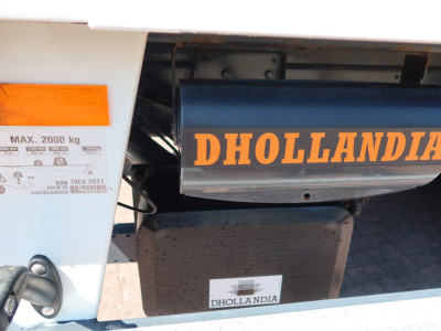 DAF CF 320 FA Bakwagen + Dhollandia 2000 kg klep 9
