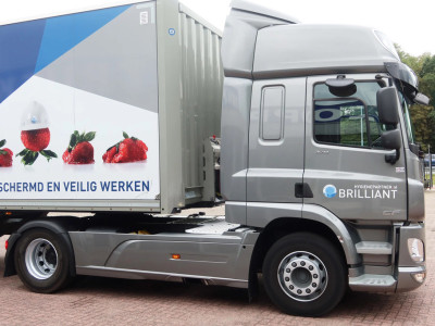 DAF CF 370 FT Trekker+Krone stuur as trailer. 2 Asser foto 11