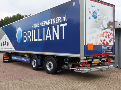 DAF CF 370 FT Trekker+Krone stuur as trailer. 2 Asser foto 3