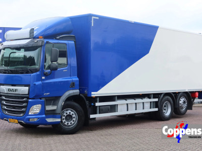 DAF CF 450 FAN 6x2 Bak+Dhollandia 3.000 kg klep. Stuur lift as