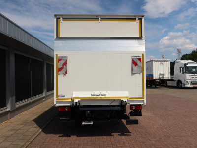 DAF LF 210 FA Bakwagen + klep 1000 kg + Ringfeder!! 8