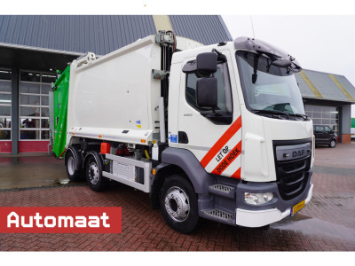 DAF LF 220 FAG Terberg Vuilniswagen achterlader Euro6