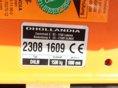 DAF LF 230 FA Bak+ Dhollandia klep 1500 KG 6 cilinder, nieuwe type 2 tacho 11