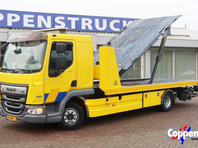 DAF LF 230 FA Recovery ,Takelwagen, Falkom syteem + Lier/Winch, 3 Lader,  4 persoons.