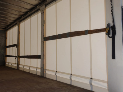 DAF LF 250 LF250 FA Schuifzeil +Dhollandia 1500 kg 18