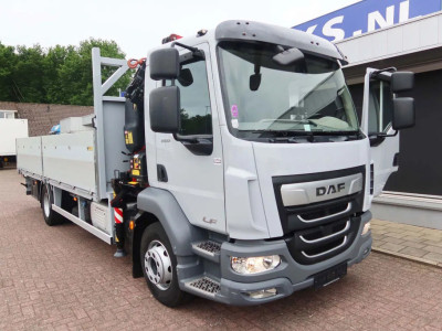 DAF LF 260 Openwagen+ Kraan Fassi F85 B023+ Radio controle foto 10